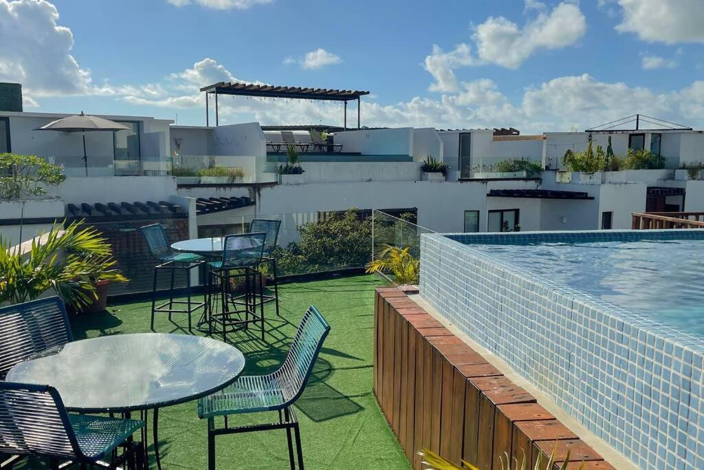 Ferienwohnung Eco-Friendly And Modern Loft 4 By Noox Tulum Exterior foto