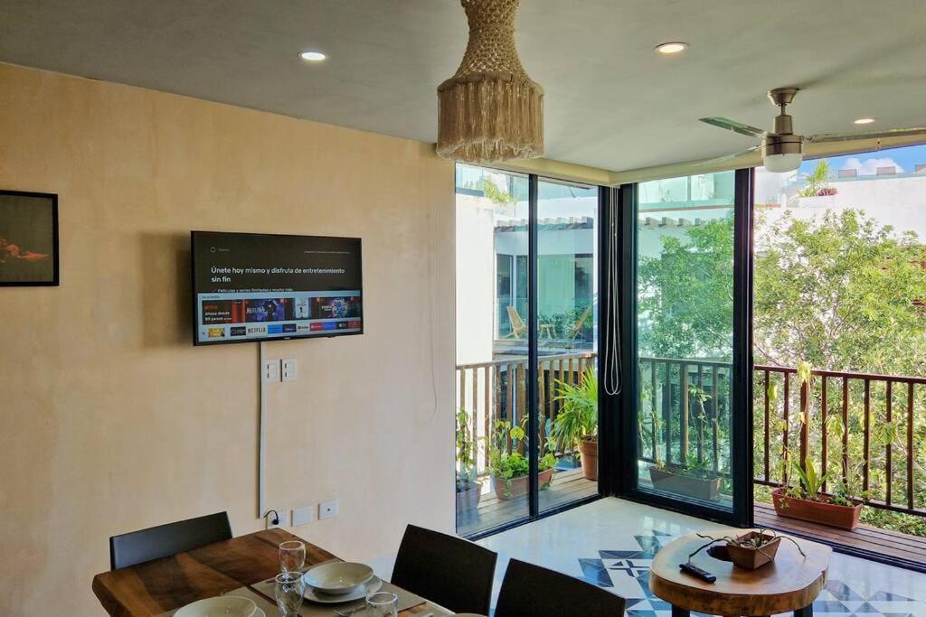 Ferienwohnung Eco-Friendly And Modern Loft 4 By Noox Tulum Exterior foto