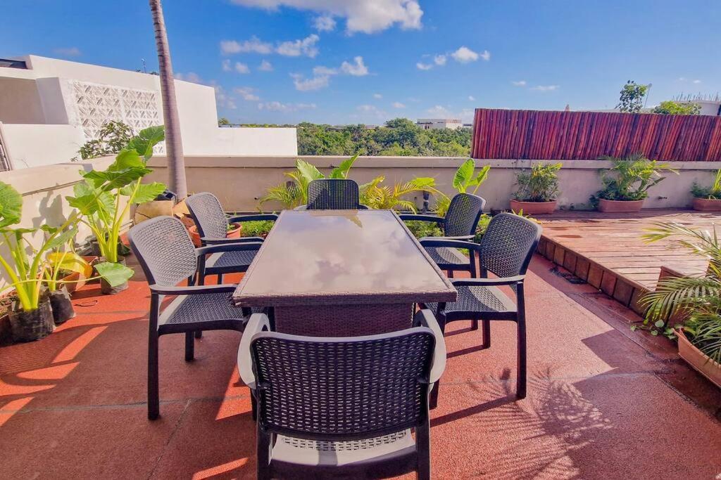 Ferienwohnung Eco-Friendly And Modern Loft 4 By Noox Tulum Exterior foto